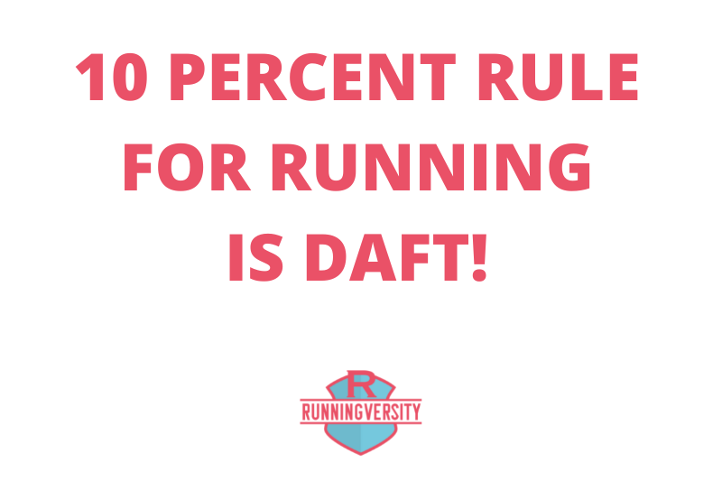 10 percent rule running