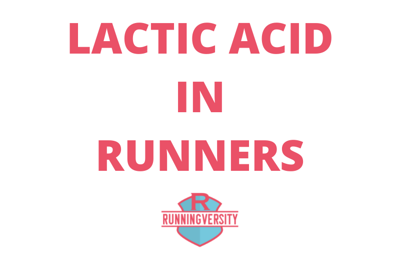 Lactic acid in runners