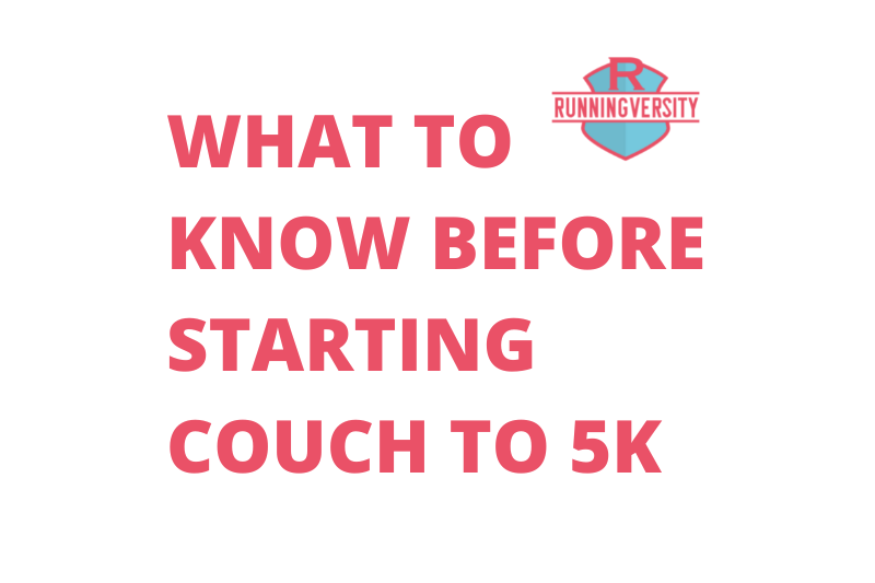 What to know before starting couch to 5k