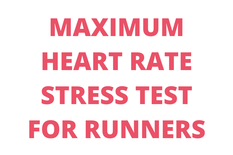 maxium heart rate stress test for runners